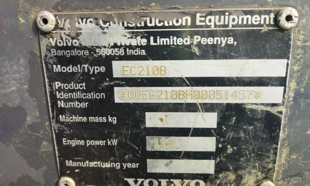 Volvo EC210B Excavator