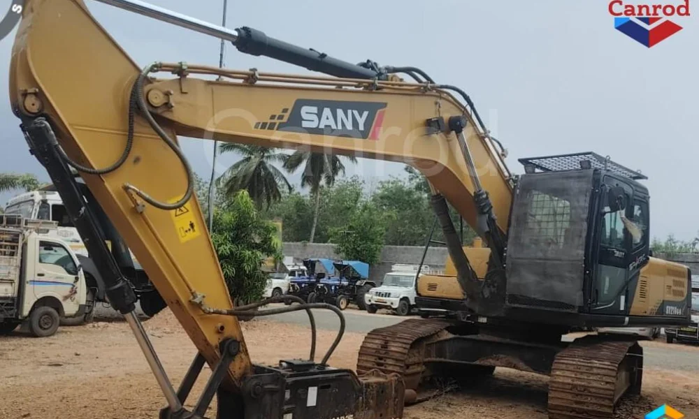 SANY SY210C Excavator with Rock Breaker