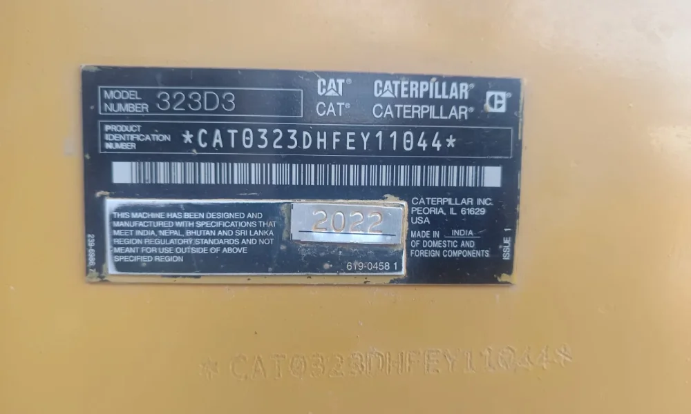 Caterpillar 323D3 Excavator
