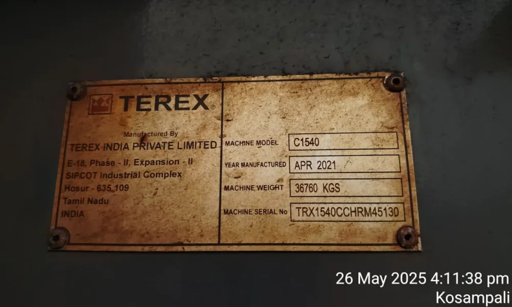 Terex J1175 Jaw Crusher