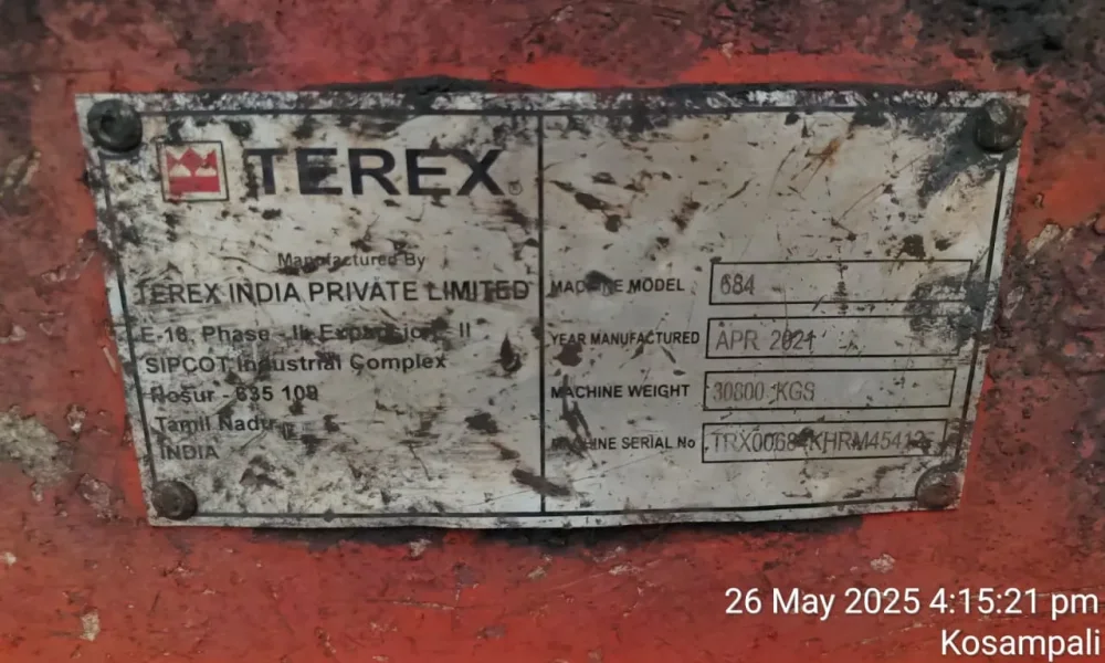 Terex 684 Screen Of Terex