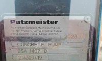 Putzmeister BSA1407D Concrete Pump