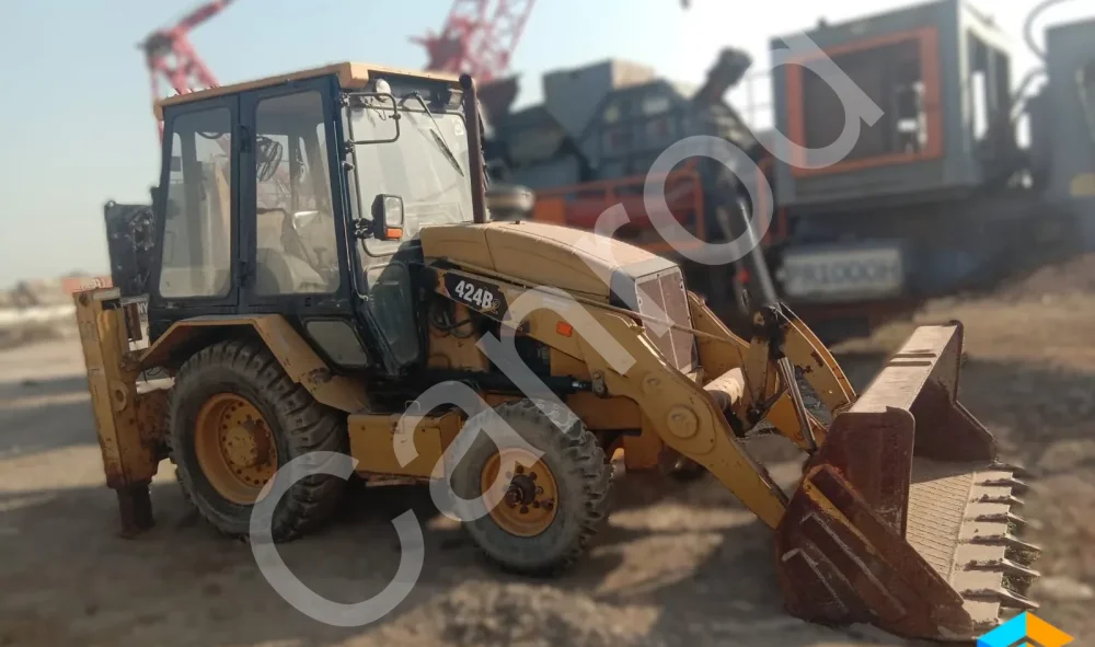 Caterpillar 424B Backhoe Loader
