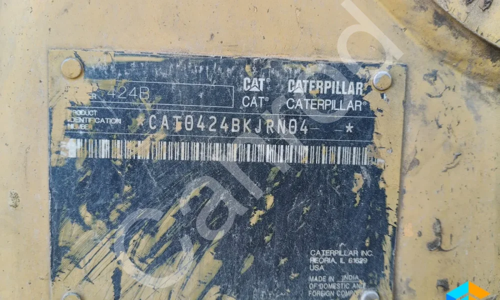 Caterpillar 424B Backhoe Loader