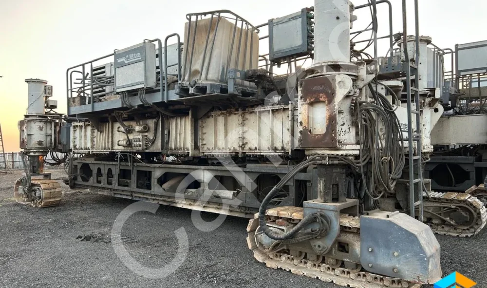 Wirtgen SP1200 & TCM 180 Slipform Paver with DBI & Texture curing machine