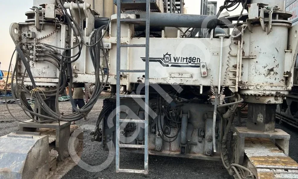 Wirtgen SP1200 & TCM 180 Slipform Paver with DBI & Texture curing machine
