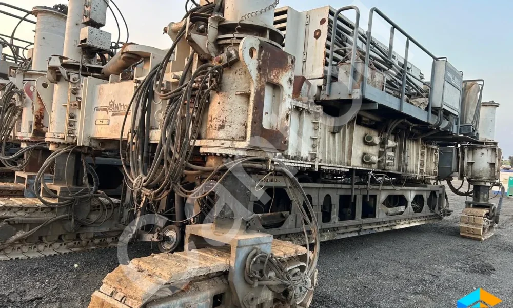 Wirtgen SP1200 & TCM 180 Slipform Paver with DBI & Texture curing machine