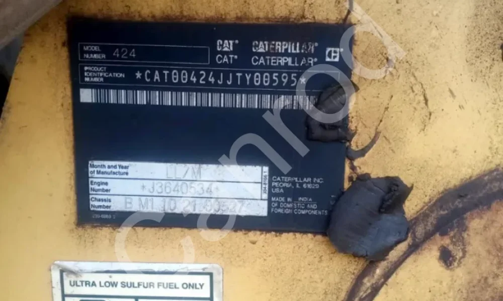 Caterpillar 424 Backhoe Loader