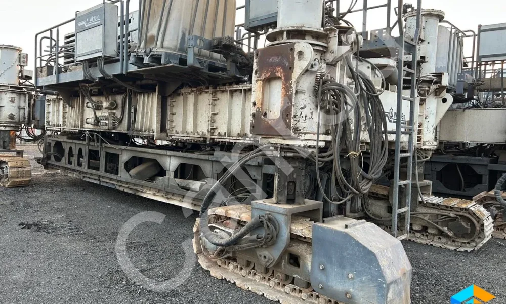 Wirtgen SP1200 & TCM 180 Slipform Paver with DBI & Texture curing machine