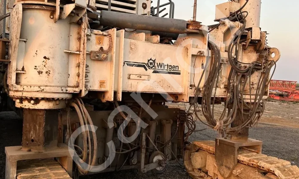 Wirtgen SP1200 & TCM 180 Slipform Paver with DBI & Texture curing machine