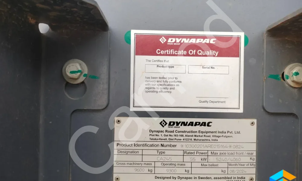 Dynapac CA245 Soil Compactor