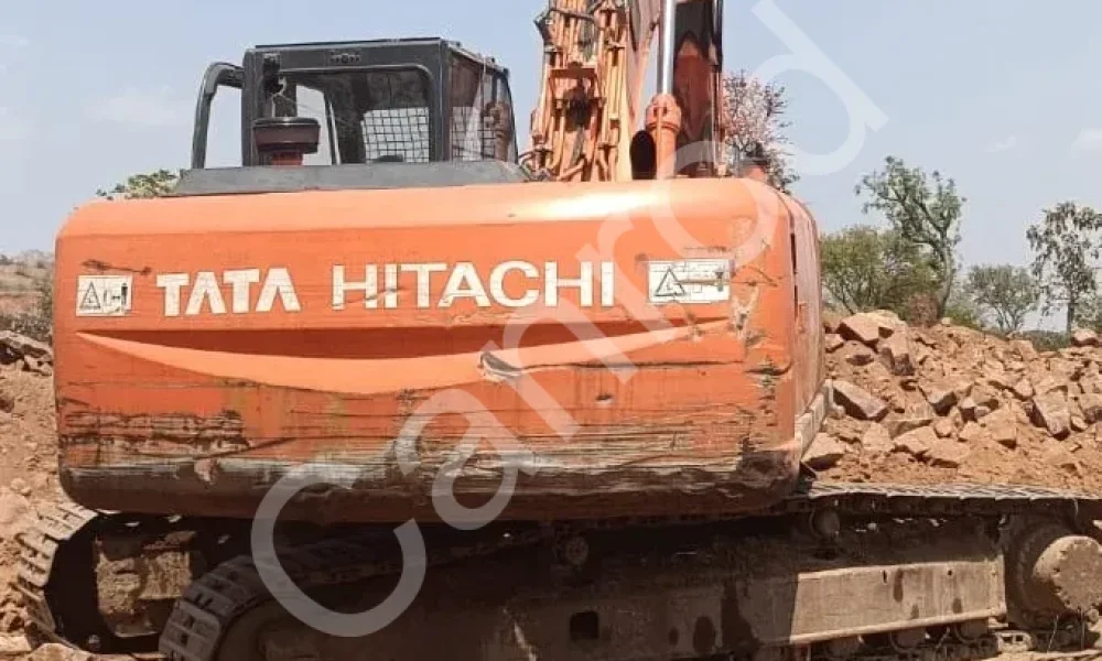 Tata Hitachi ZX220 Excavator with Rock Breaker