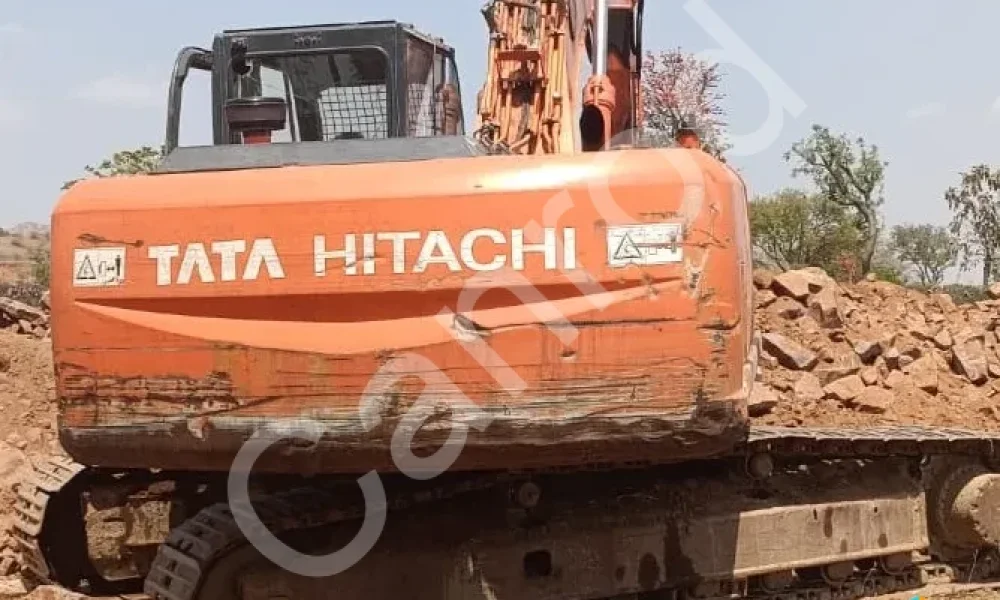 Tata Hitachi ZX220 Excavator with Rock Breaker