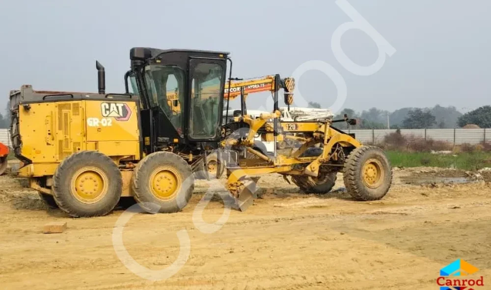 Caterpillar 120 NG AC Cabin Motor Grader 