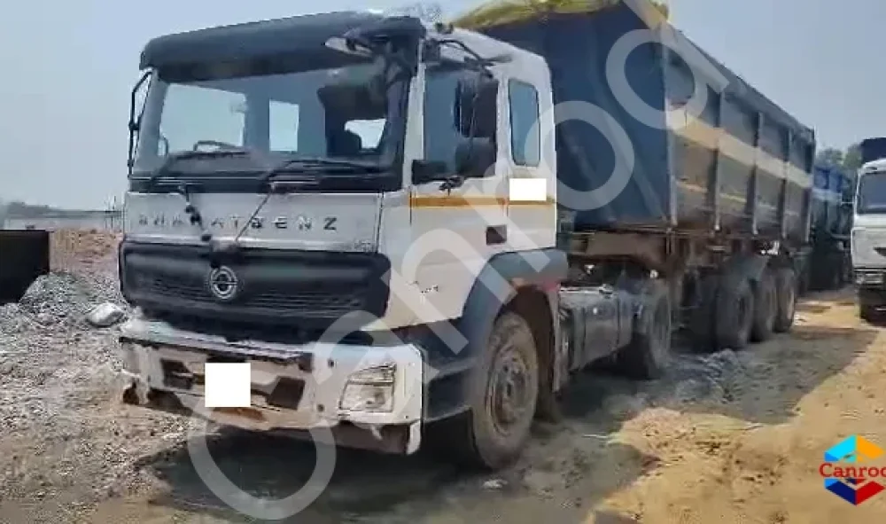Bharat Benz 5528 TS Tip Trailer
