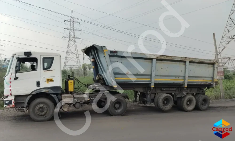 Mahindra BLAZO 55 Tip Trailer
