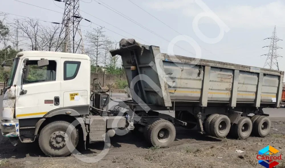 Mahindra BLAZO 55 Tip Trailer