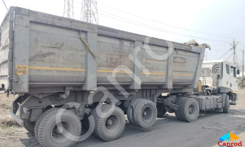 Mahindra BLAZO 55 Tip Trailer