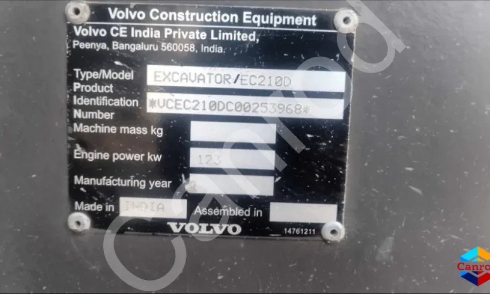 Volvo EC210 Excavator