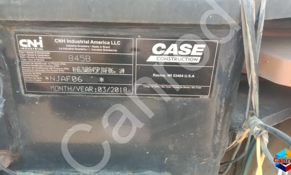 Case Construction 845B Motor Grader