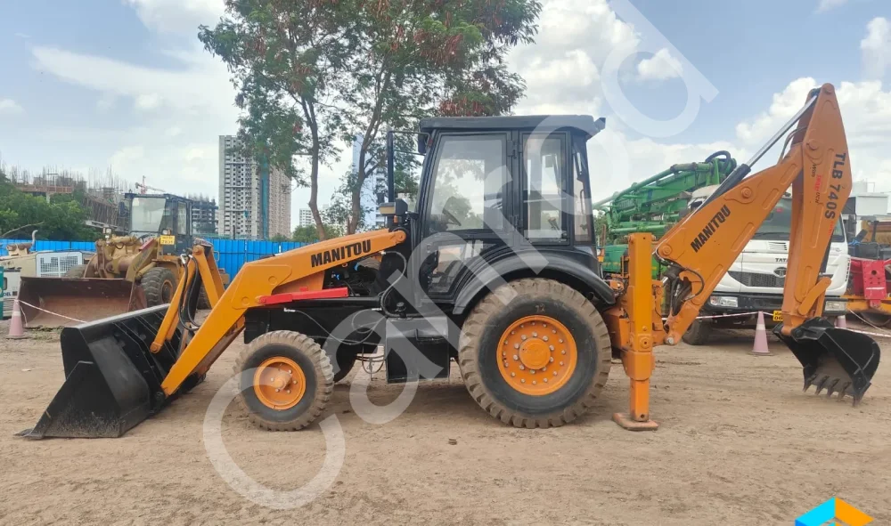 Manitou TLB740S Backhoe Loader