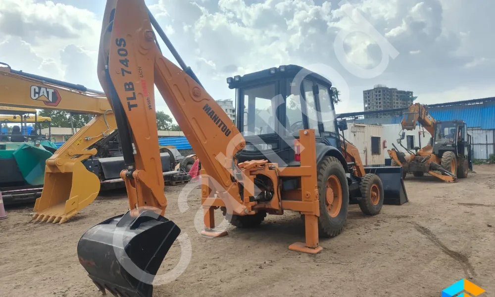 Manitou TLB740S Backhoe Loader