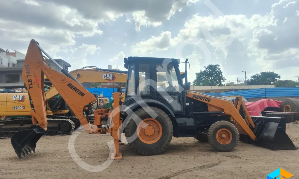 Manitou TLB740S Backhoe Loader