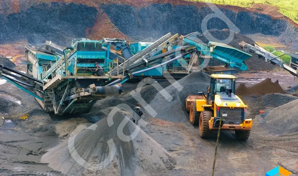 Terex Chieftain 1700 Deck Screen