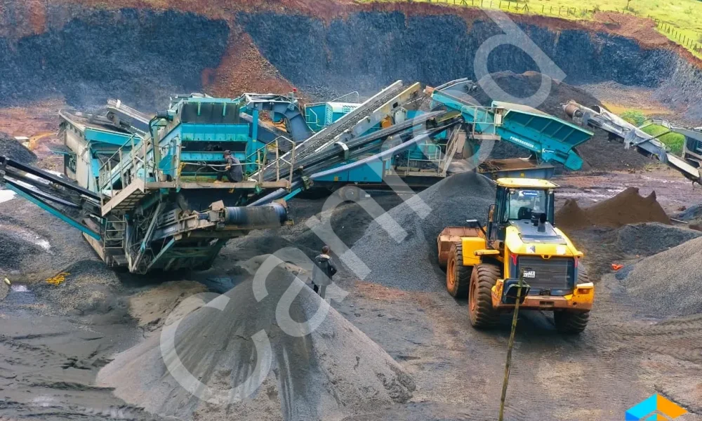 Terex Chieftain 1700 Deck Screen